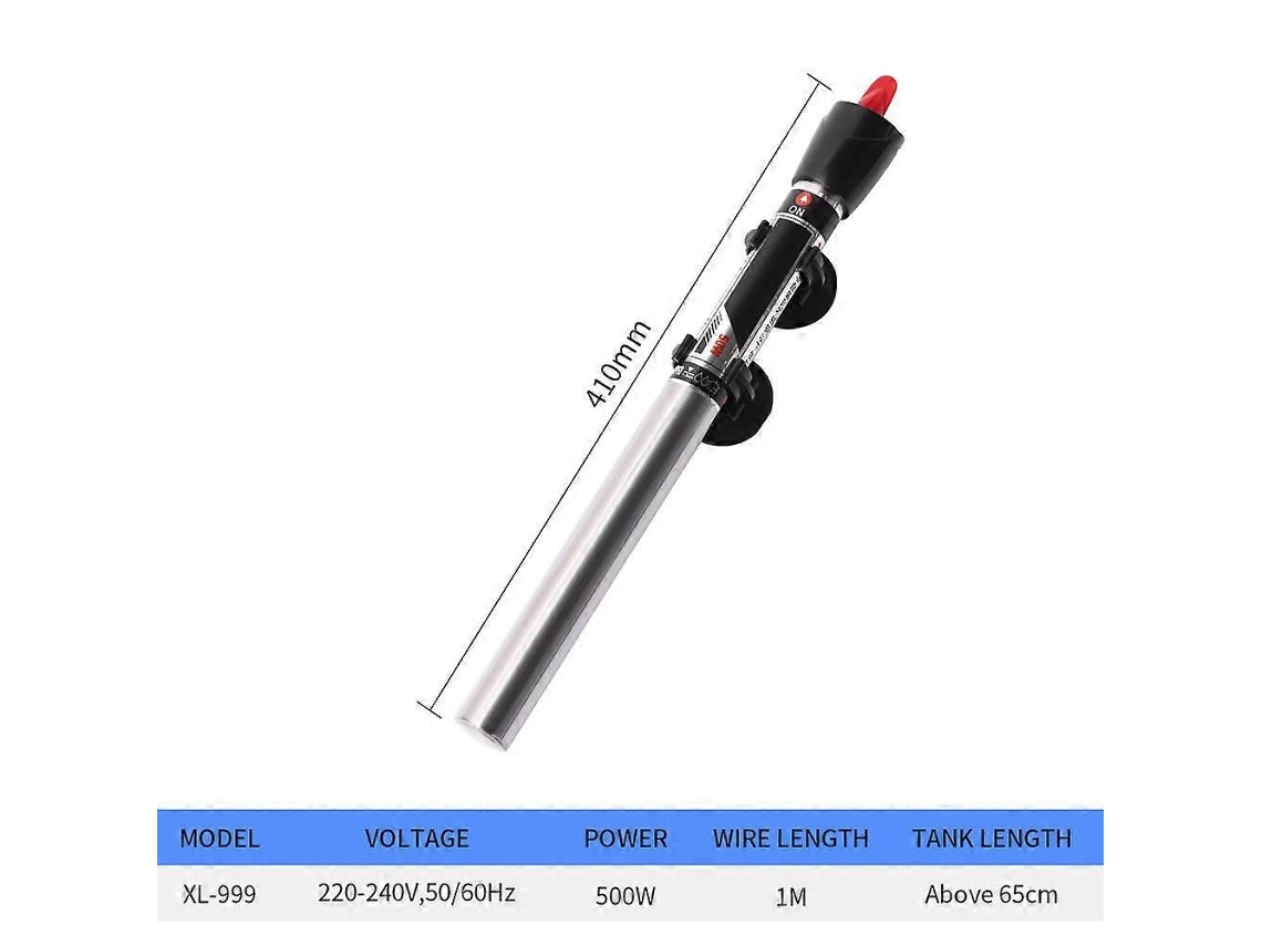 XL 999 Haste de Aquecimento em Aço Inoxidável 500w GOKOCO