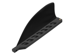 Aleta Central Blanda Para Tabla De Paddle Surf Hinchable De 4,6 Pulgadas/3 Pulgadas.