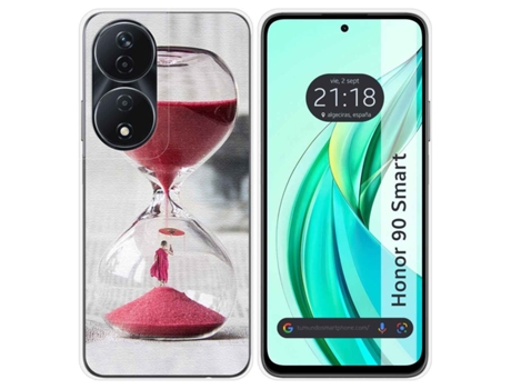 Funda Diseño Reloj para Honor 90 Smart 5G TUMUNDOSMARTPHONE Silicona Multicolor