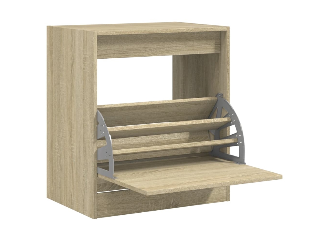 Maison Exclusive - Zapatero De Madera De Ingeniería Roble Sonoma 60x42x69 Cm