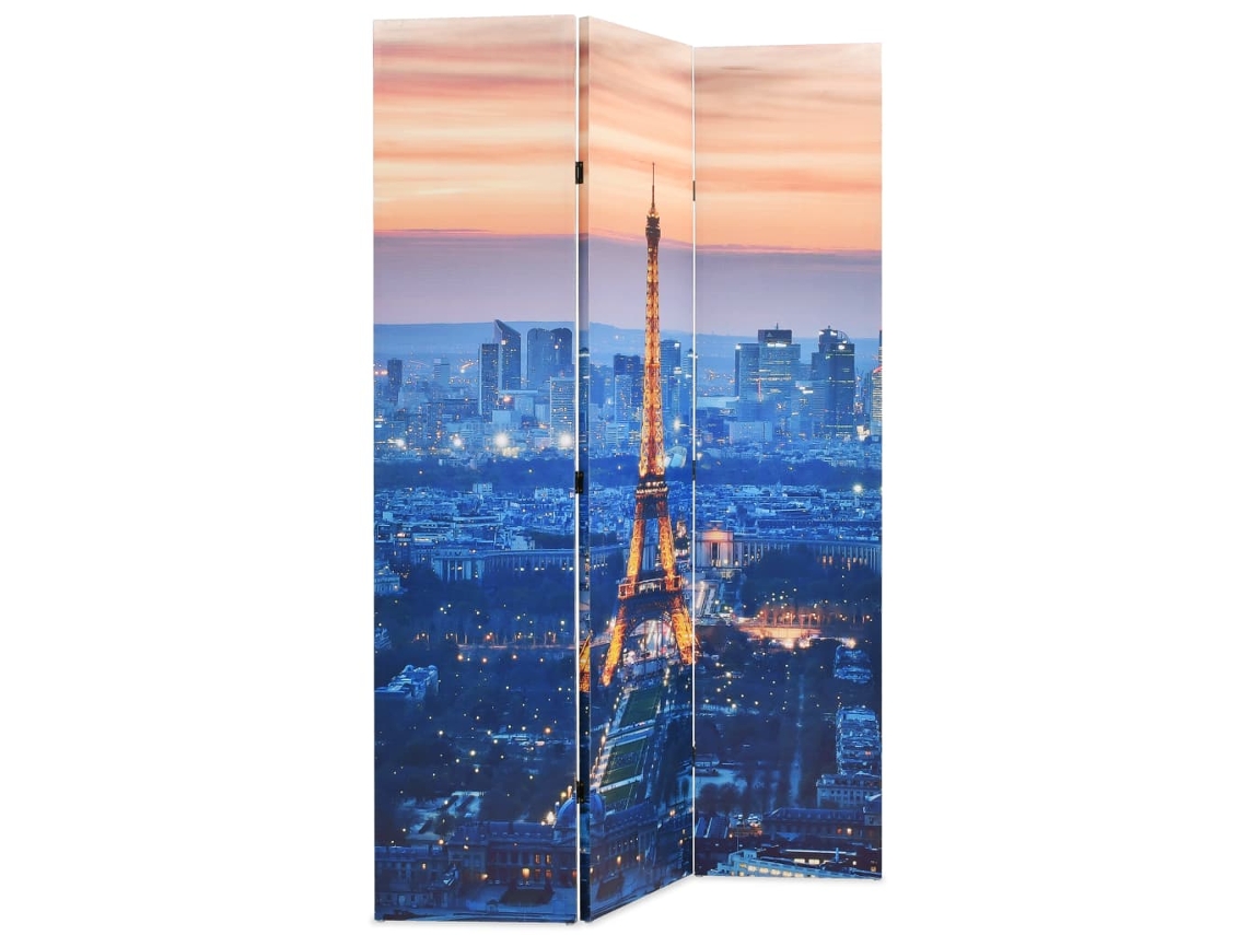 Mampara plegable París de noche 120 x 170 cm Wsd351414 Lovely Home