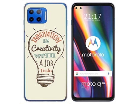 Carcasa Motorola Moto G 5G Plus TUMUNDOSMARTPHONE Creativity Multicolor