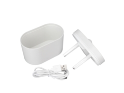 Umidificador De Ar De Mesa Usb Com Duas Borboletas 800ml Para Casa