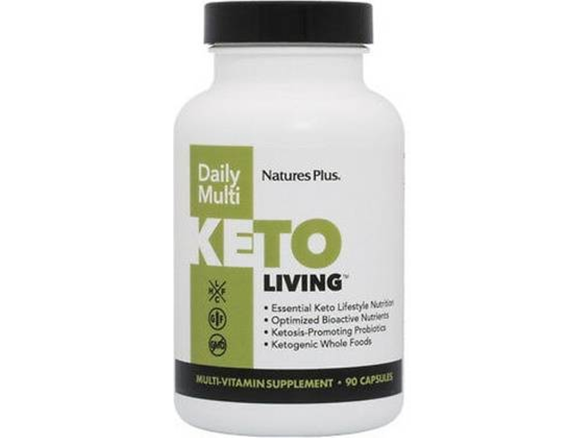 Complemento Alimentar NATURES PLUS Keto Living Daily Multi (90 cápsulas)