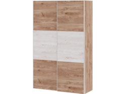 Armario MUEBLAM Roble Artic Melamina (150x220x55 cm)