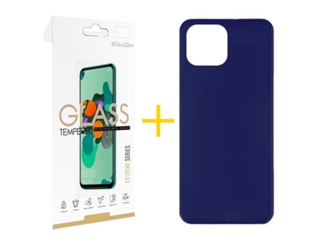 Conjunto de Protector de Pantalla para iPhone 11 Pro Max GANDY Azul (1un)