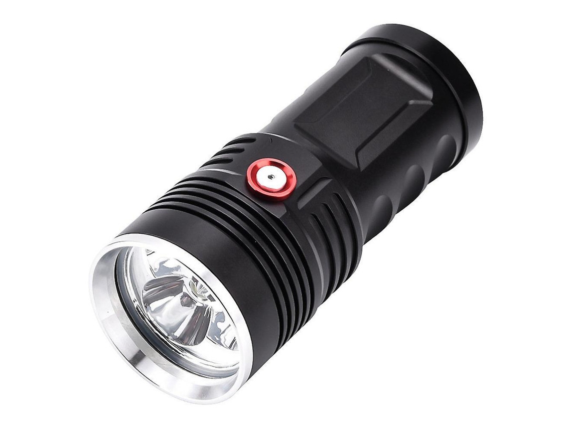 Linterna Led 3xhp50 8000lumens 3modos Ipx8 Camping/caminata/emergencia Negro Yizhood