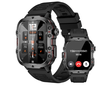 OHPA QX11 Smartwatch (Android e IOS-Negro