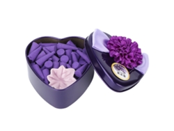 Cono De Incienso Casero Para Salón De Belleza Eliminación De Olores Fragancia Fuerte Lavanda Violeta Foncé