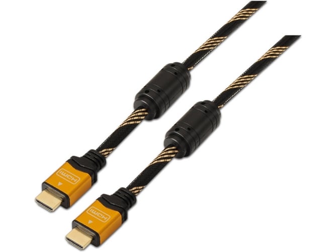 Cable HDMI AISENS (HDMI - HDMI - 1.8 m - Negro)