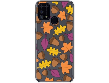 Carcasa Samsung Galaxy M31 TUMUNDOSMARTPHONE Dibujos Transparente Multicolor
