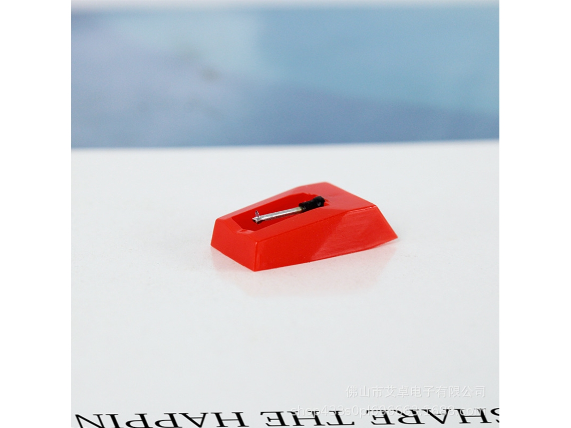 Stylus De Fonógrafo Ruby Varilla De Aluminio Cartucho De Repuesto De Vinilo Piezoeléctrico