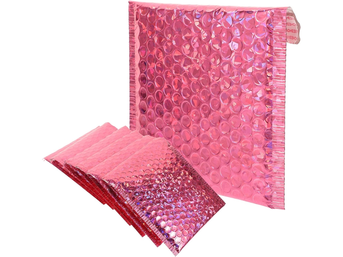 Lote de 20 bolsas de embalaje multifuncionales de 15 x 13 cm, sobres impermeables con burbujas de aire CHABERLU