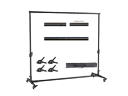 Fondos para estudio fotográfico, fondos para móviles, altura ajustable, 2 x 2 m