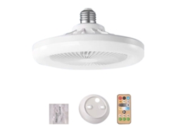 Yncm2026-lámpara De Techo Con Ventilador Silencioso, 3 Velocidades, Control Remoto Para Sala Comedor Dormitorio Niños Hogar Moderno