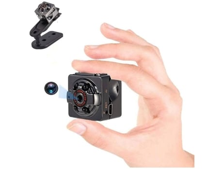 Mini Camara Vigilancia Full Hd 1080P Negro ENKERS (9128607403190)