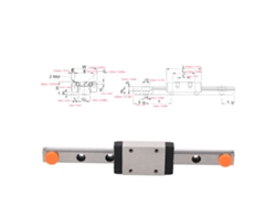 Guías lineales en miniatura (piezas CNC, linealización)