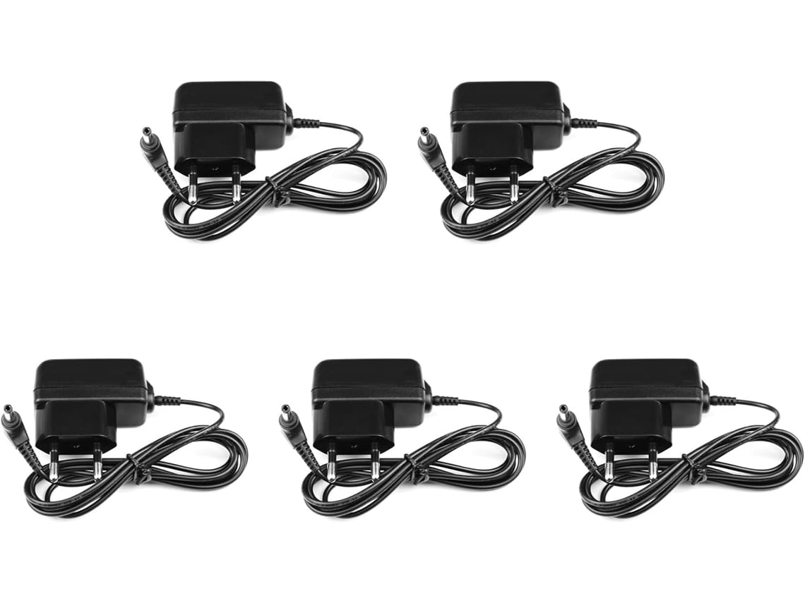 5 Adaptadores De Corriente Universales De 6 V Cc Y 500 Ma Para Monitor