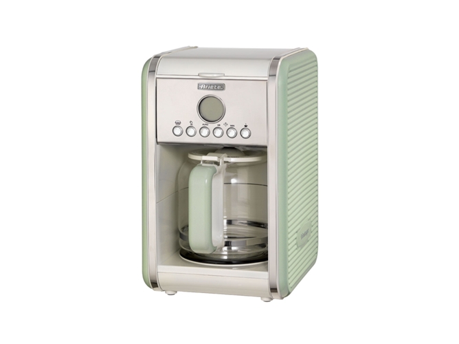 Cafetera de Goteo ARIETE 134204 Vintage Verde (12 Tazas)
