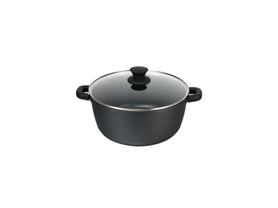 Cacerola Alta Aluminio Fundido Xylán Black Supreme 32cm
