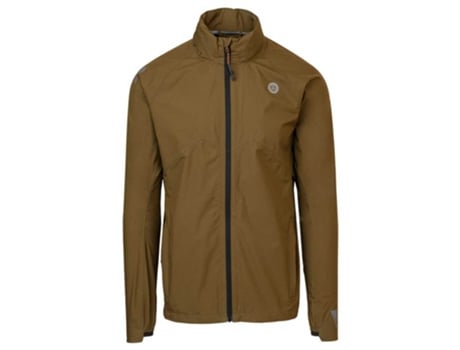 Casacos AGU Jaqueta Compact Rain Venture Castanho S Homem