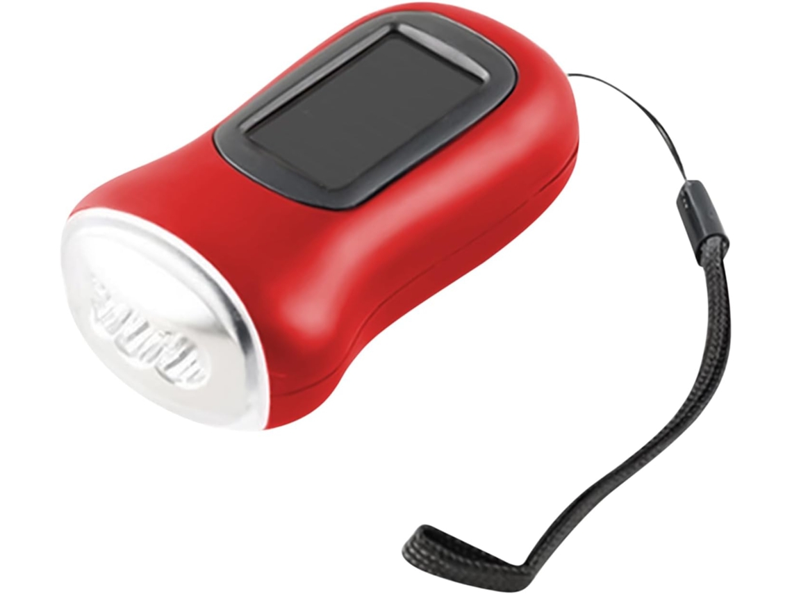 Linterna De Manivela, Impermeable, Portátil, 9 X 4, 5 X 3, Para Led Portátil Con Correa