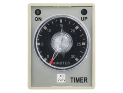 Relé Temporizador Eléctrico De 8 Pines, Retardo De Liberación De 35 Mm, Montaje En Riel Din, Ac220v, 30 Min
