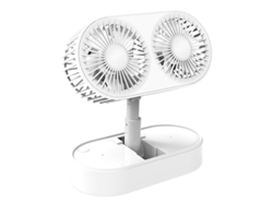 Ventilador RAMPOW de escritorio de doble cabezal