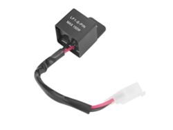 Relé Intermitente Led De 2 Pines, 12 V, 150 W, Para Motocicleta Con Cable.