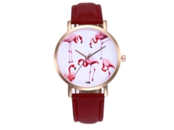 Reloj De Pulsera De Cuarzo Para Mujer, Estilo Retro Informal, De Piel Sintética, Color Gris Sencillo.