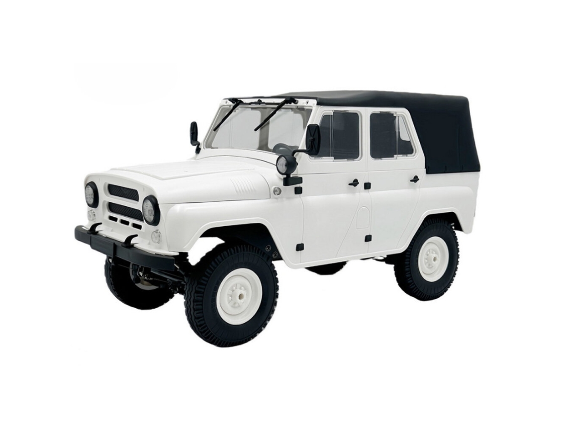 Coche Teledirigido Uaz-469 2.4g 4wd A Escala 1/12, Con Batería White One (wpl C94), Control Proporcional Completo, Listo Para Usar (rtr).
