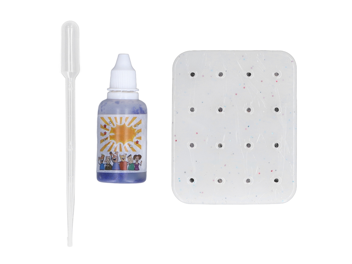 Ats-juguete De Pimples 16 Granos Divertido Para Aliviar El Estrés Squeeze Acné Juguete De Decompresión Blanco