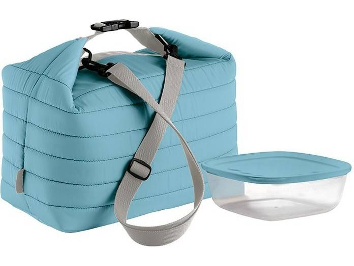 Conjunto de Bolsa Térmica y Contenedor GUZZINI Handy Azul Claro