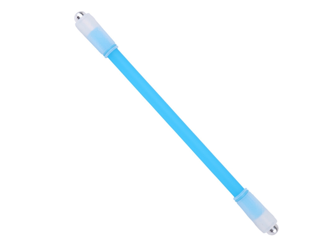 Ats-pluma Rotatoria Led Con Luz Colorida Para Aliviar Ansiedad, Pluma Sin Recambio De Pluma