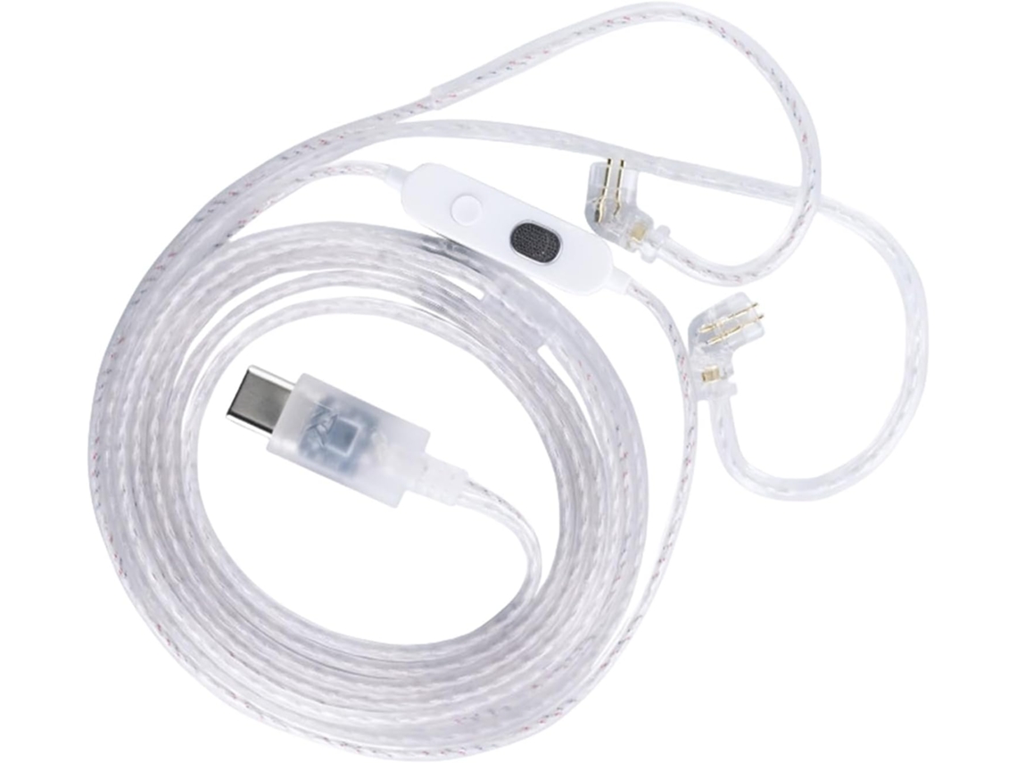 Cable Para Auriculares Tipo C, Cable De Extensión Para Auriculares, Sonido De Audio Hifi, 120 Cm, Diseño