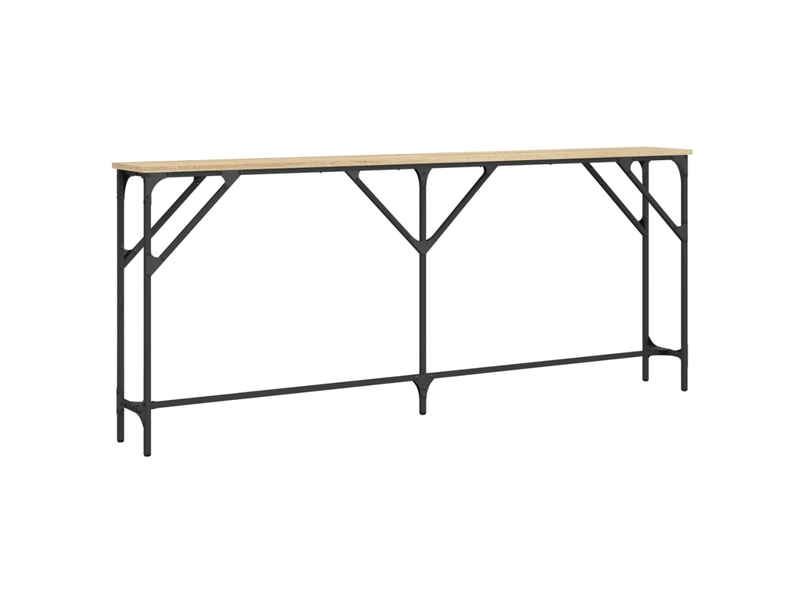 Maison Exclusive - Mesa Consola Madera De Ingeniería Roble Sonoma 180x23x75 Cm