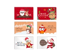 Juego de 24 tarjetas navideñas, tarjetas de felicitación con sobres y pegatinas NEVEANCE