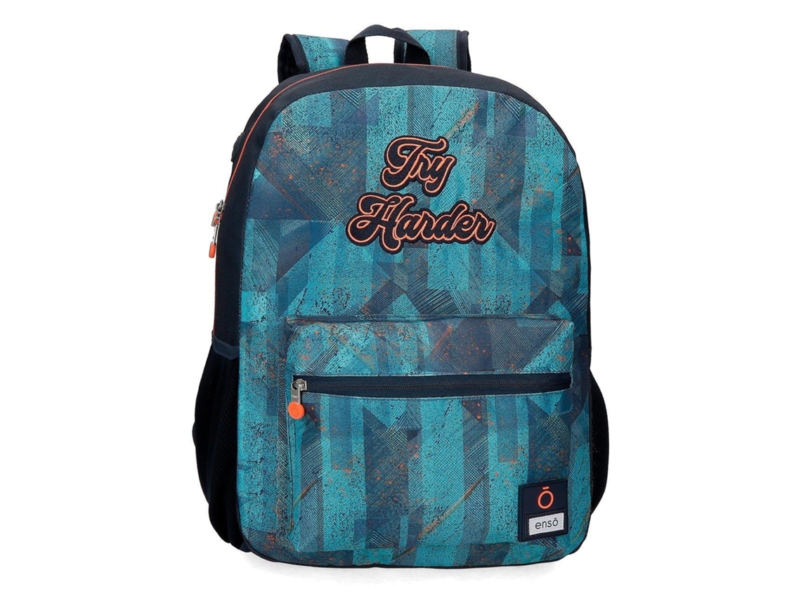 Mochila ENSO Try Harder (32 x 44 x 15 cm - Azul)
