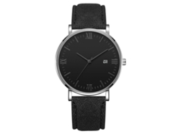 Reloj De Cuarzo Con Correa De Cuero Pu Estilo Simple Y Moderno Decoración De Mano