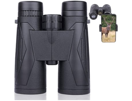 Binoculares compactos Binoculares telescópicos plegables 30X60 con visión nocturna en condiciones de poca luz para adultos y niños, negro YIZHOOD