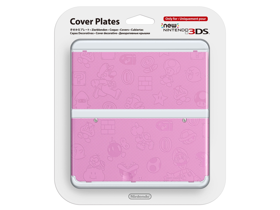Funda New NINTENDO 3DS Mario Rosa (decorativa)