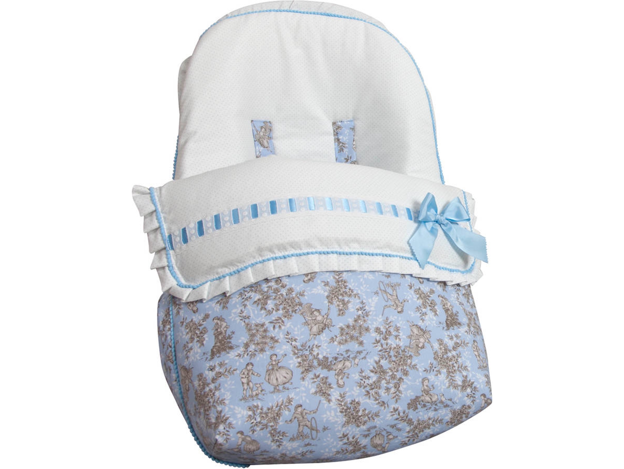 Funda Protectora BABYLINE Paseos de Toile Azul (capota no incluida)