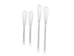 TRUYUETY Limpeza Fácil, Conjunto De Batedores De Tamanho Versátil, Durabilidade Resistente À Ferrugem, Cabo Ergonômico De Excelência, Batedor De Aço Inoxidável