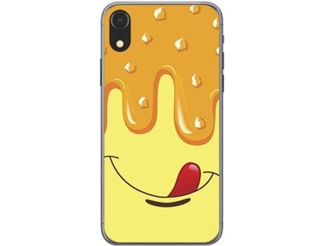 Carcasa iPhone XR TUMUNDOSMARTPHONE Helado Vainilla Multicolor