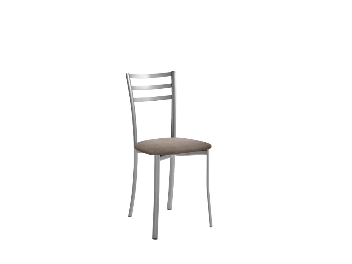 Cadeira de Cozinha Estefanía em Alumínio 40x87x48cm Domus Urbano FANMUEBLES