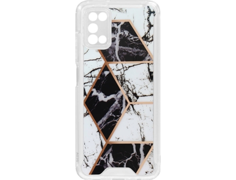 Carcasa Samsung Galaxy A03s AVIZAR Híbrido con Esquinas Reforzadas Negro