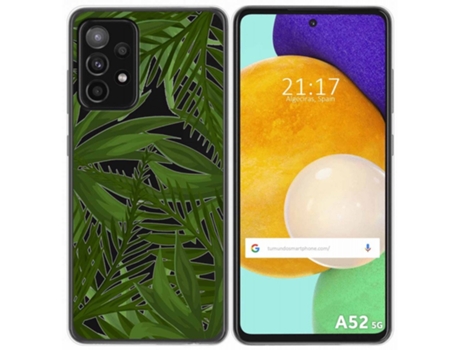 Carcasa Samsung Galaxy A52 / A52 5G / A52s 5G TUMUNDOSMARTPHONE Dibujos Transparente Multicolor