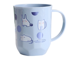 EIOORORRIY Caneca Para Escova De Dente Inquebrável Com Desenho De Gatos Cartoons