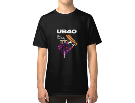 Camiseta ROCKINSTONE Cherry Oh Algodón para Bebé (M - Rojo)