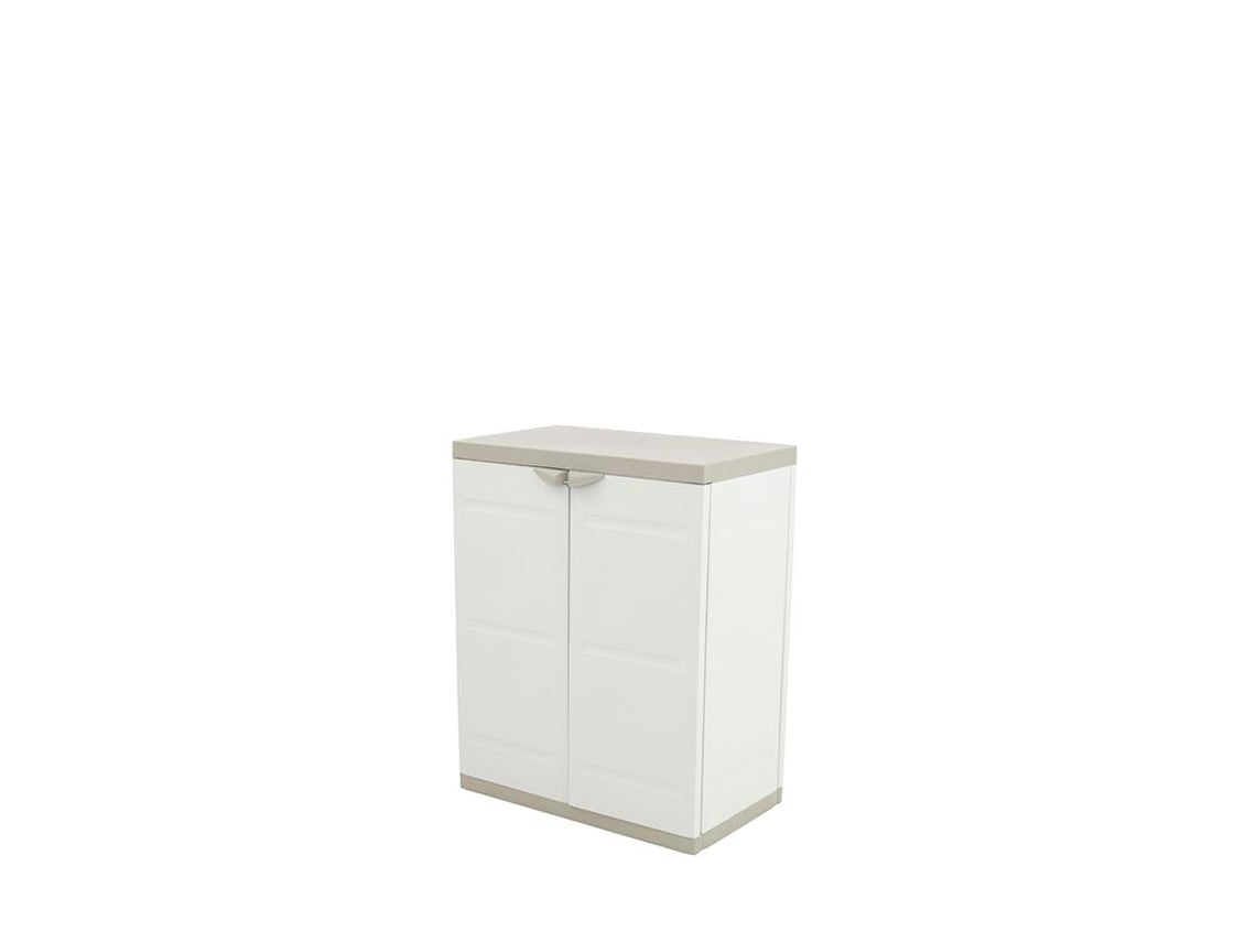PLASTIKEN Medio Armario PLASTIKEN Titanium 70 cms 2 estantes | 70 x 44 x 88 CMS